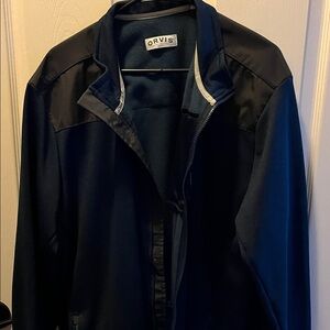 Orvis Men's Navy Windbreaker